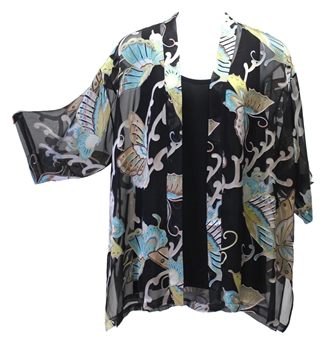 Silk  Kimono Jacket