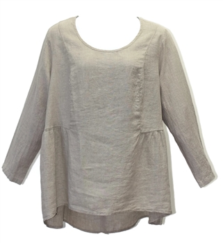 Flax Designs Play In It Linen Tunic