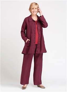 Flax Bias Back Jacket
